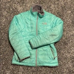 Girls Northface reversible jacket